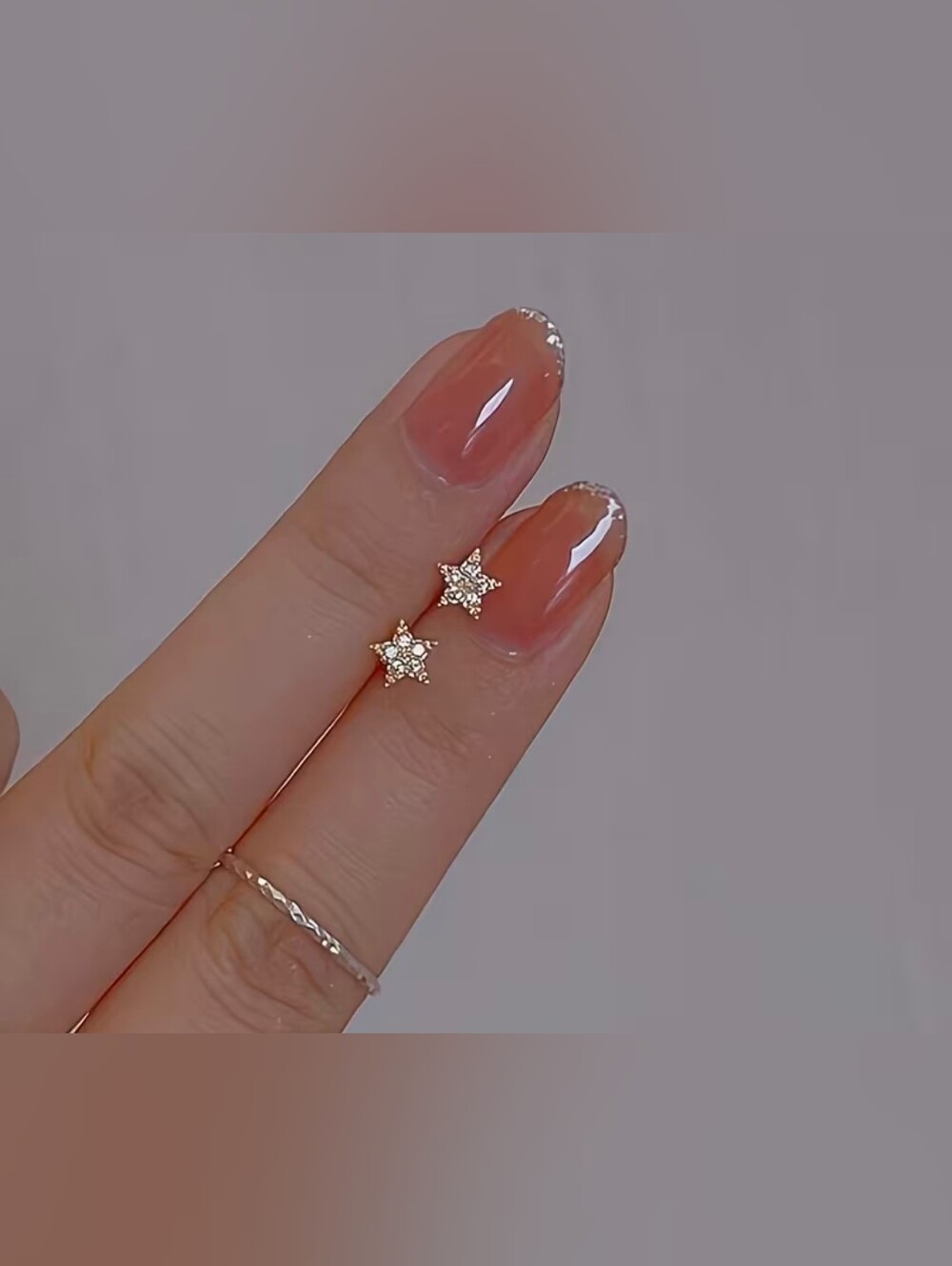 $8 Each Or Bundle 5/$20 Delicate Gold Star CZ Stud Earrings